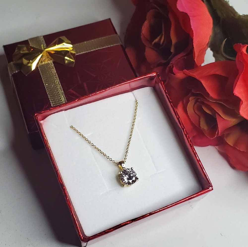 Chain & Pendant - 1.50ct CZ - Picture 5 of 5